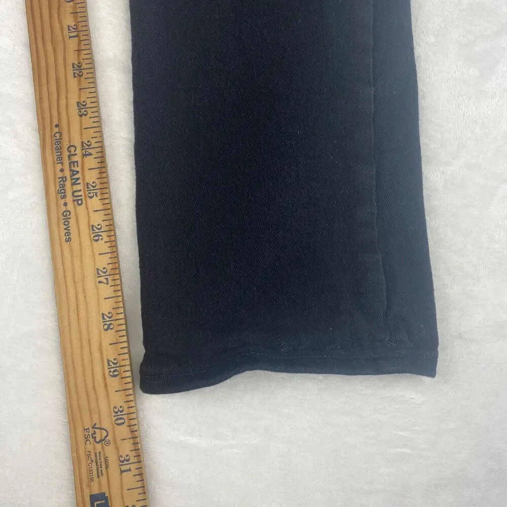 True Religion Geno Jeans Mens Size 32 Black Relaxed Slim Denim Pants Pockets